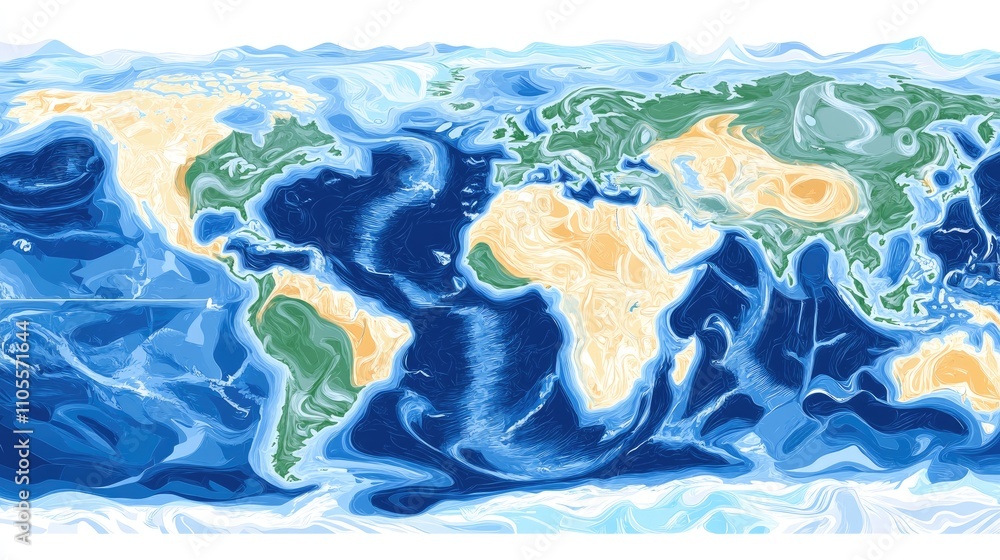 Transparent Earth showing maritime routes flat design front view navigation theme cartoon drawing colored pastel Transparent Earth showing maritime routes flat design front view navigation theme cartoon drawing colored pastel
