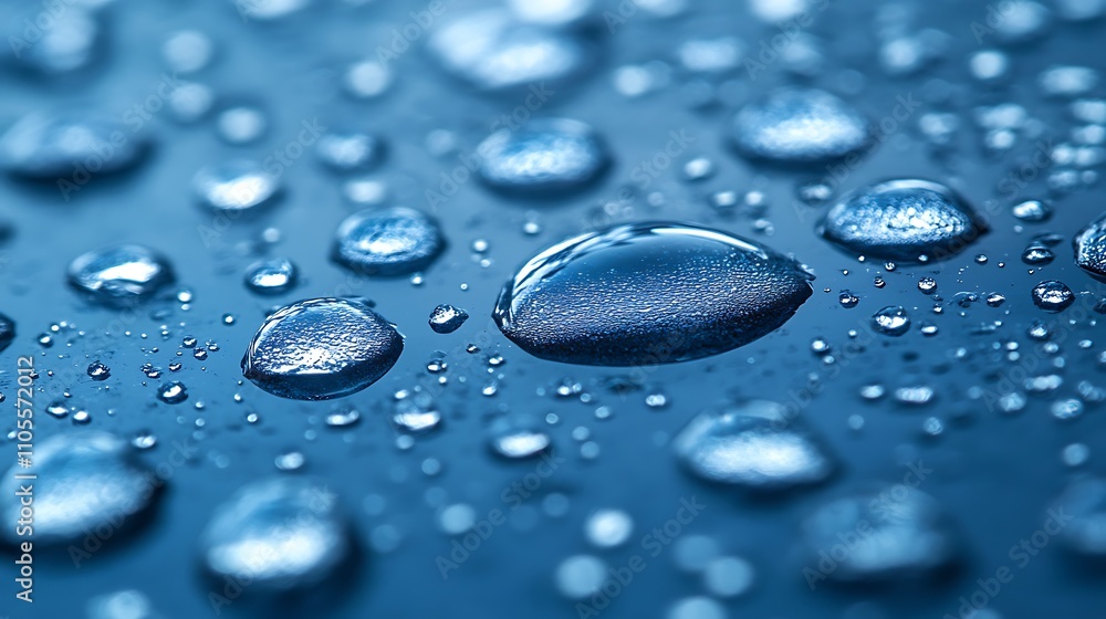 Macro water close-up Macro water close-up