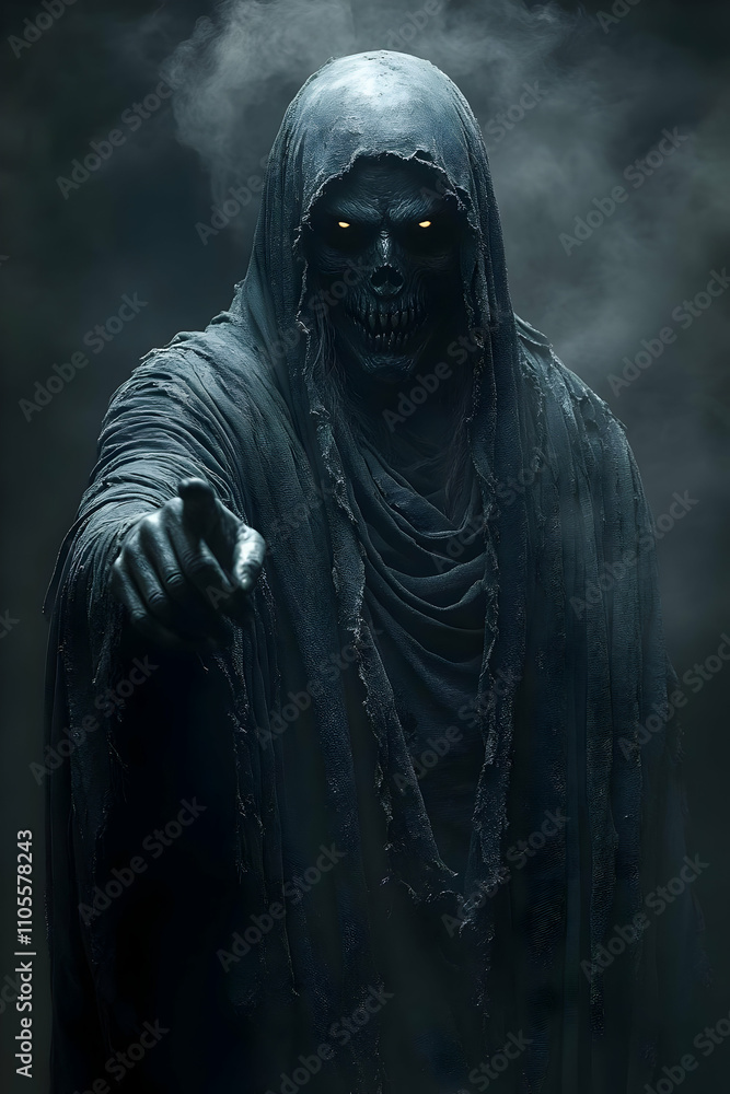 Grim Reaper Illustration: Dark Fantasy Art Grim Reaper Illustration: Dark Fantasy Art
