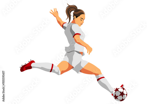 女子サッカー選手