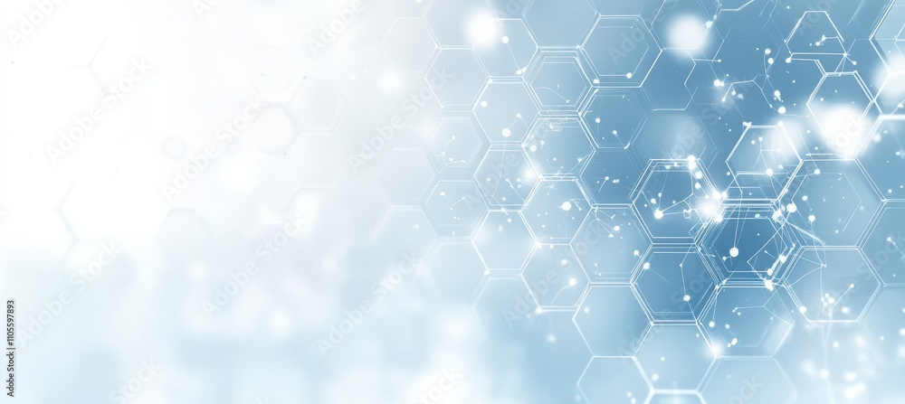 custom made wallpaper toronto digitalWhite Hexagon Pattern for Science and Technology Design