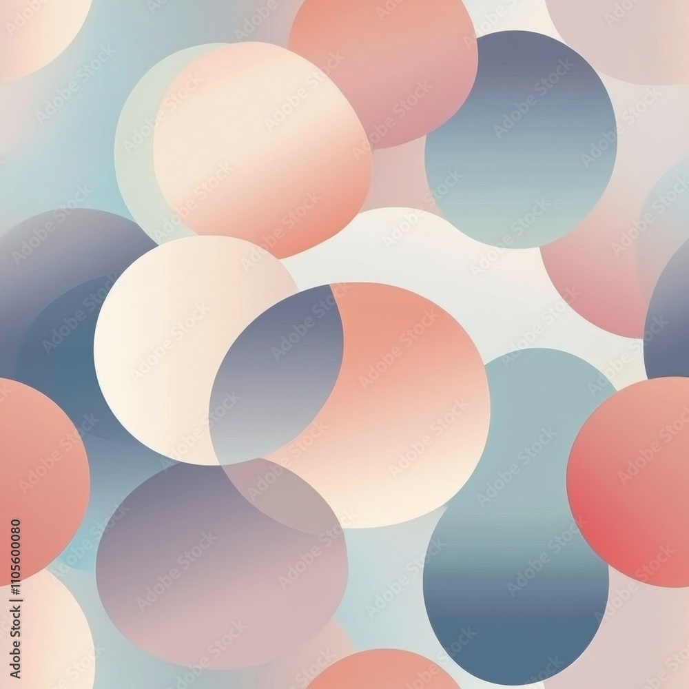 Abstract Circles Pattern Design Abstract Circles Pattern Design