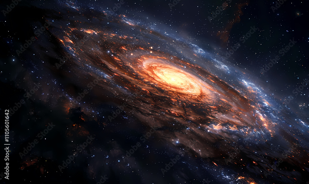 Fototapeta premium the sun and the planet