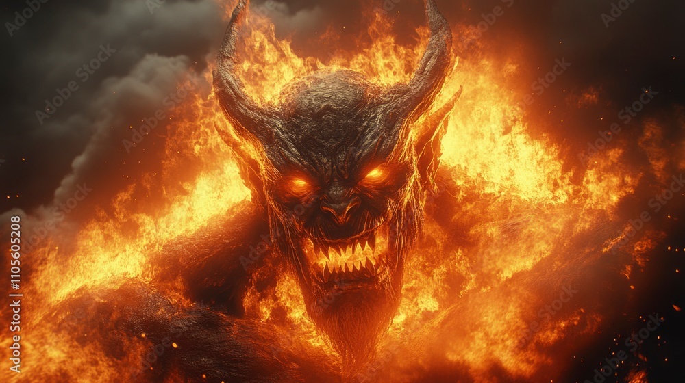 Angry devil form the hell, fire everything Angry devil form the hell, fire everything
