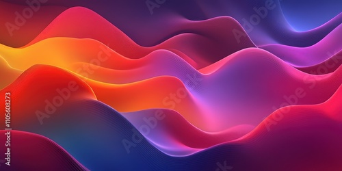 futuristic quirly and very colorfull background image