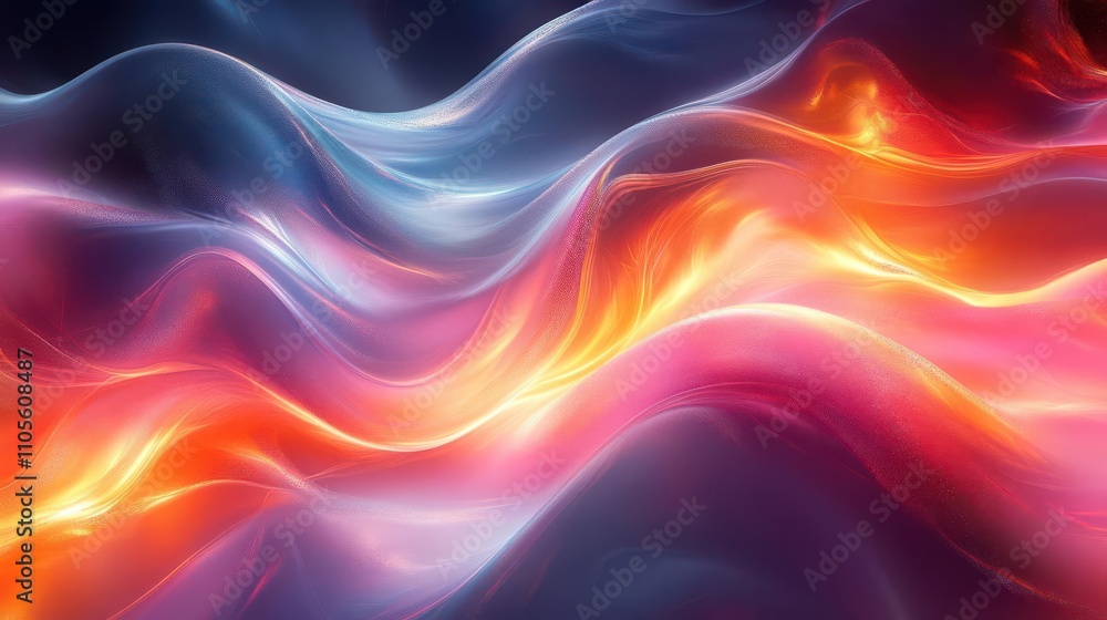 Abstract liquid fractals with glowing vibrant veins, smooth metallic surfaces, and intricate overlays Abstract liquid fractals with glowing vibrant veins, smooth metallic surfaces, and intricate overlays