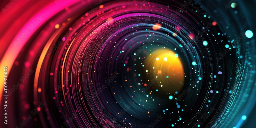 Obraz premium Streaming data pipelines terabytes of data every sec 