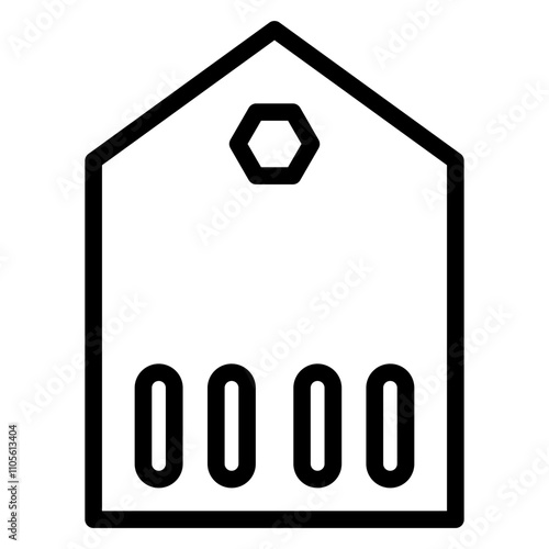 Delivery Shop Tag Line Icon