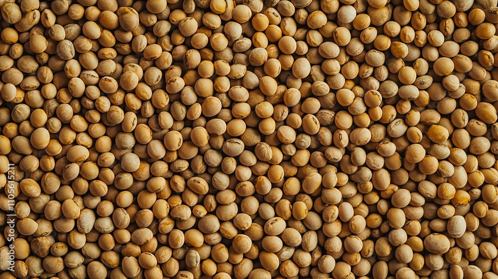 A Bountiful Collection Of Dried Soybeans A Bountiful Collection Of Dried Soybeans