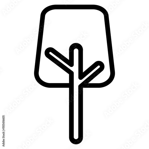 Area Bench City Line Icon