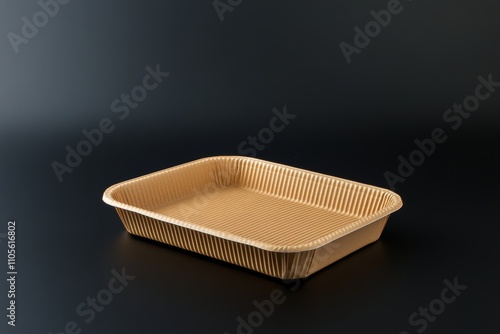 A versatile corrugated tray design available in rectangular shape