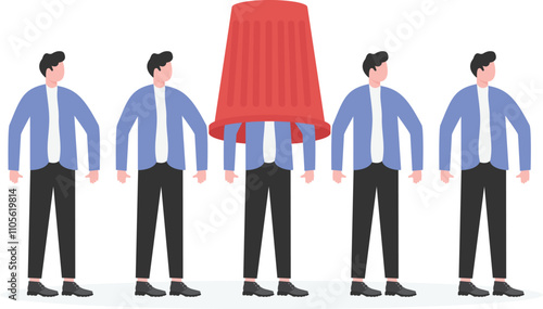 Black sheep, scum, layoffs or dismissal of underperforming employees, being discarded like garbage,
