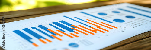 Business Chart Photo: Data Analysis Report photo