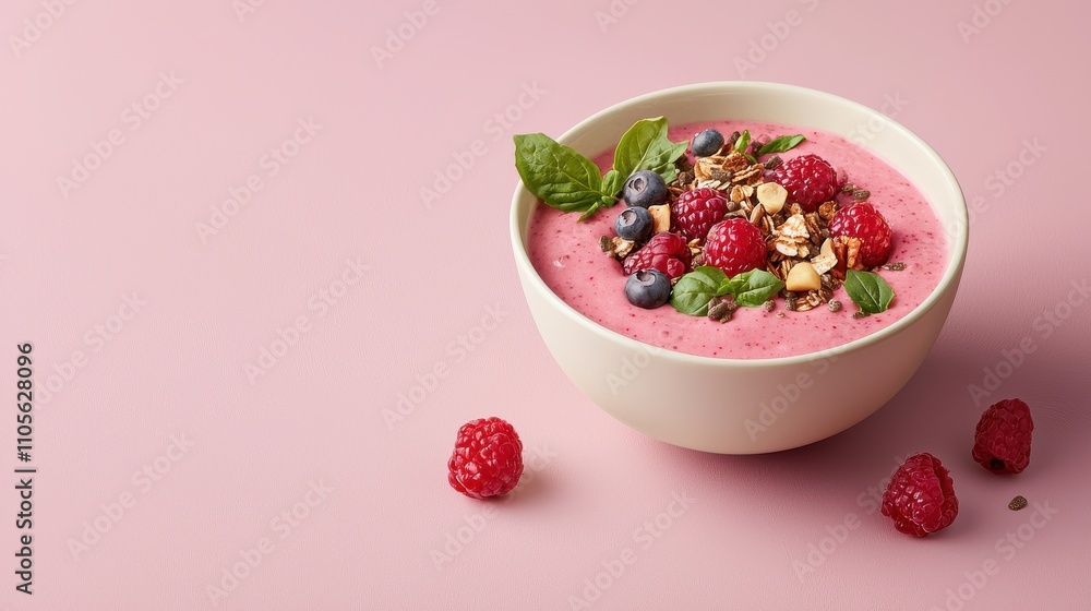 Bright aesthetic smoothie bowls superfoods and food photography Bright aesthetic smoothie bowls superfoods and food photography