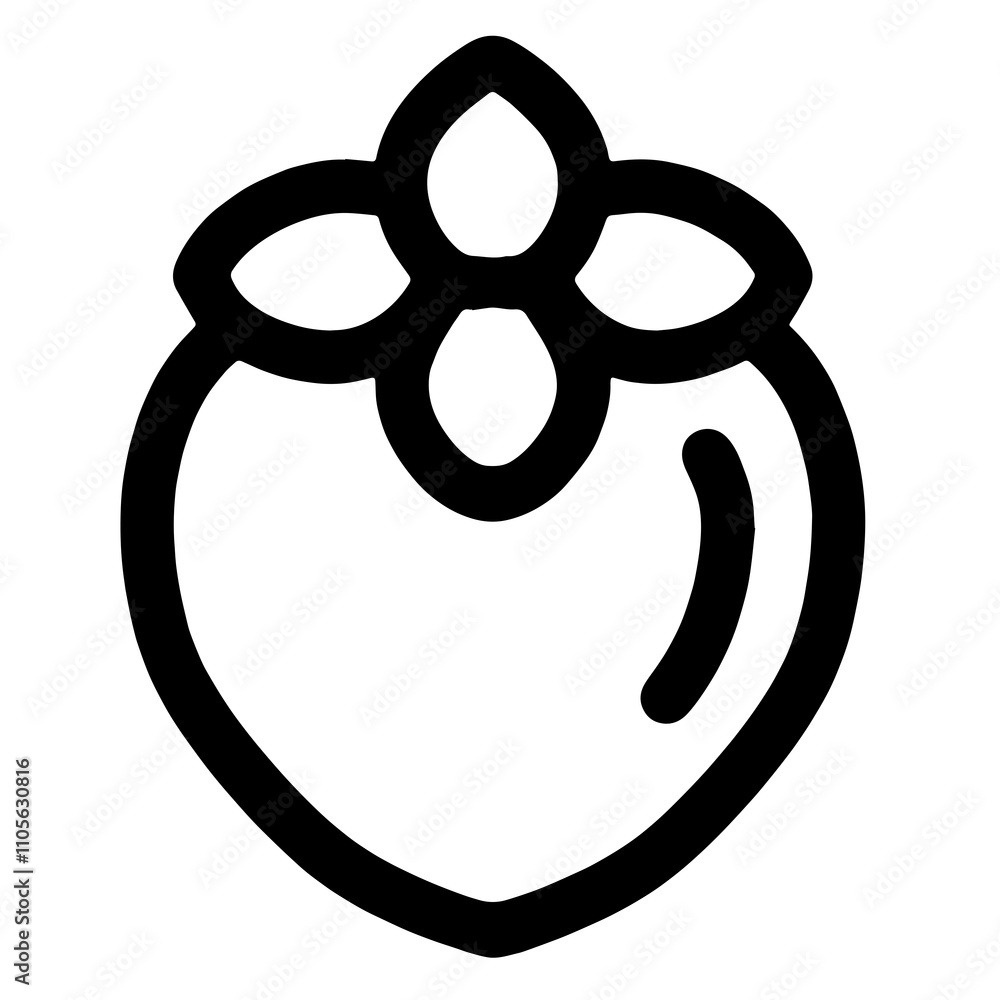 Black and White Vector Illustration of a Persimmon: A Detailed Sketch Showcasing the Unique Shape, Texture, and Leaf Crown of the Fruit, Perfect for Graphic Design, Botanical, or Educational Purposes Black and White Vector Illustration of a Persimmon: A Detailed Sketch Showcasing the Unique Shape, Texture, and Leaf Crown of the Fruit, Perfect for Graphic Design, Botanical, or Educational Purposes