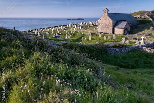 St. Patricks Church (Llanbadrig Church), Llanbadrig, near Cemaes, Anglesey, North Wales, United Kingdom photo