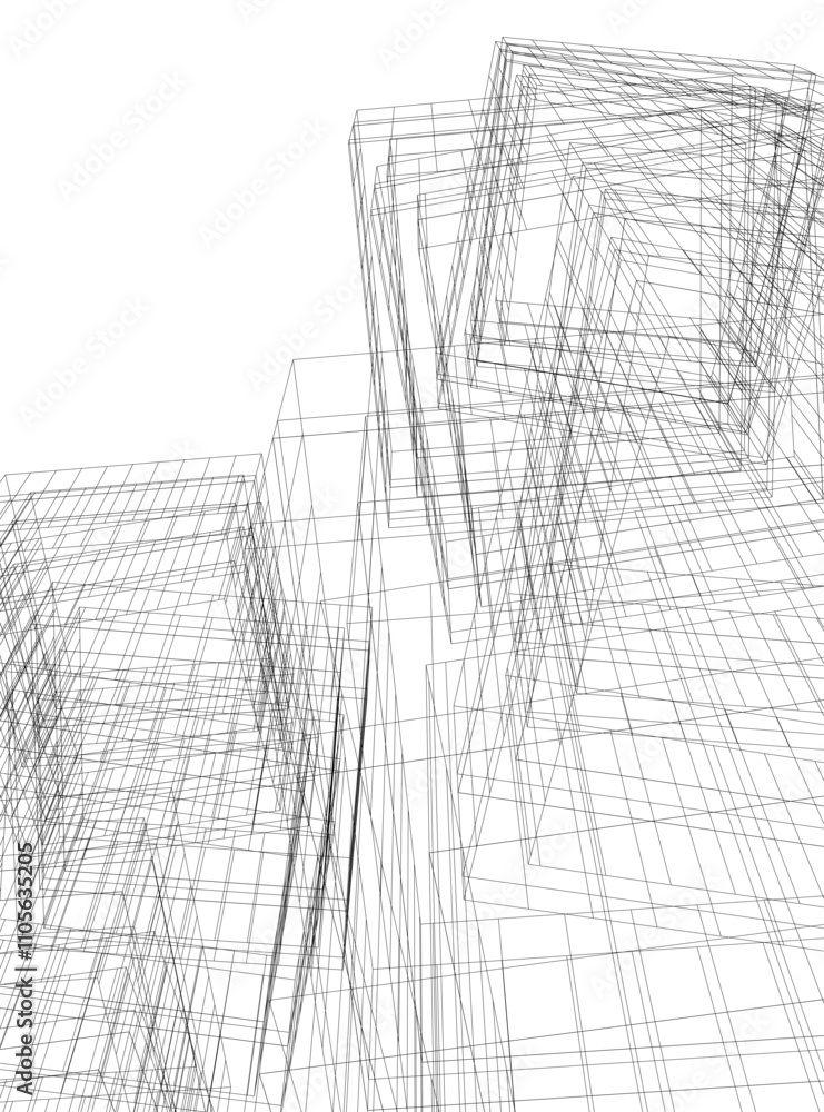 Obraz premium abstract architecture