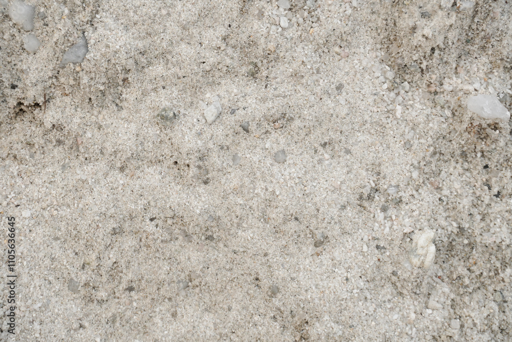 Close-up of light gray construction sand Close-up of light gray construction sand