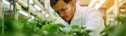 Scientist Examining High Yi...