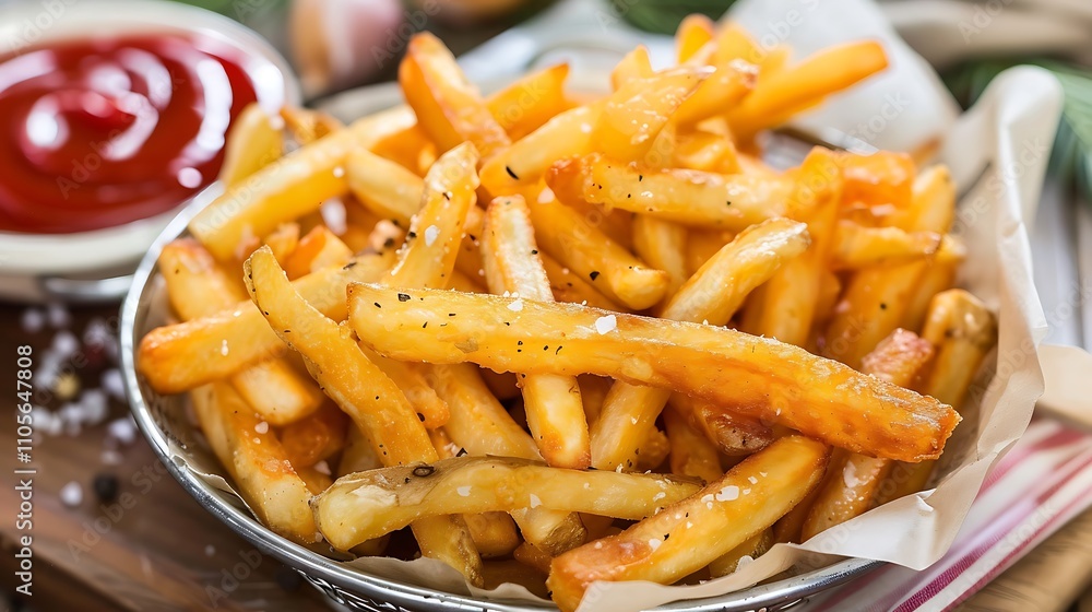 Deep fried french fries Deep fried french fries