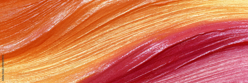 Abstract Swirled Warm-toned Gradient Background, Featuring Orange and Red Hues with Shiny Texture Abstract Swirled Warm-toned Gradient Background, Featuring Orange and Red Hues with Shiny Texture