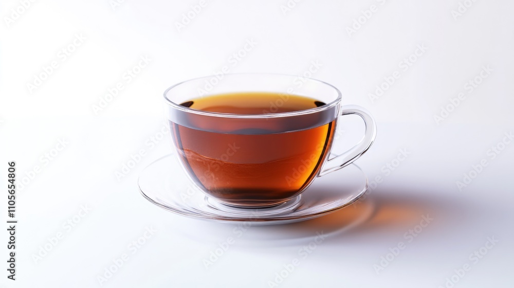 Cup of tea, isolated on white background, clipping path, full depth of field. Cup of tea, isolated on white background, clipping path, full depth of field.