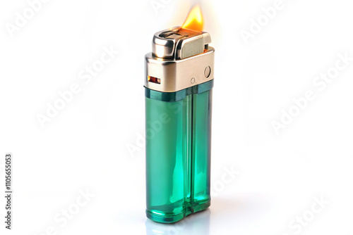 Gas lighter, on white background