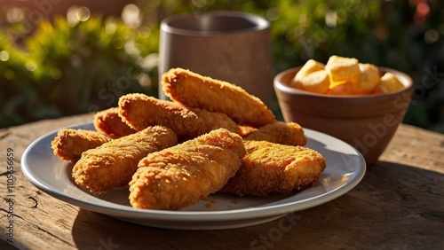 a_plate_of_crispy_golden_chicken_strips