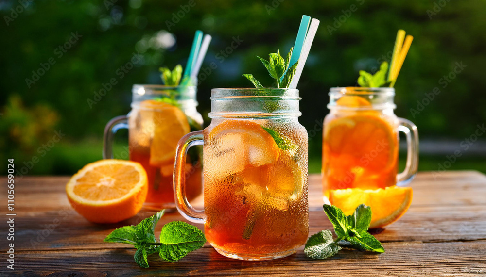 Refreshing summer drink Refreshing summer drink