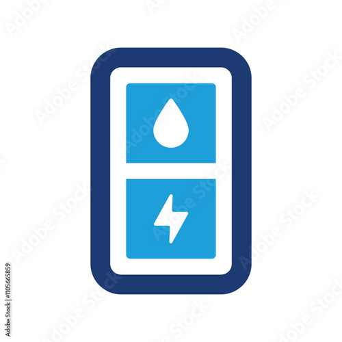 Hybrid icon