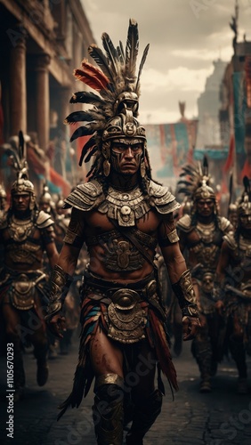 Majestic Aztec Warriors