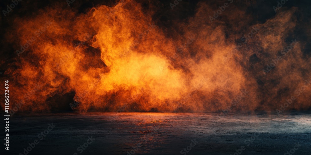 A vibrant explosion of fire erupts above a serene water surface, creating a striking contrast. Flames dance against the blue backdrop under daylight, showcasing raw power and energy. A vibrant explosion of fire erupts above a serene water surface, creating a striking contrast. Flames dance against the blue backdrop under daylight, showcasing raw power and energy.