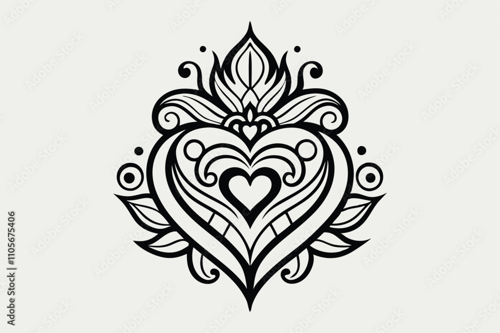 minimalistic heart tattoo of elegant minimalistic heart tattoo of elegant
