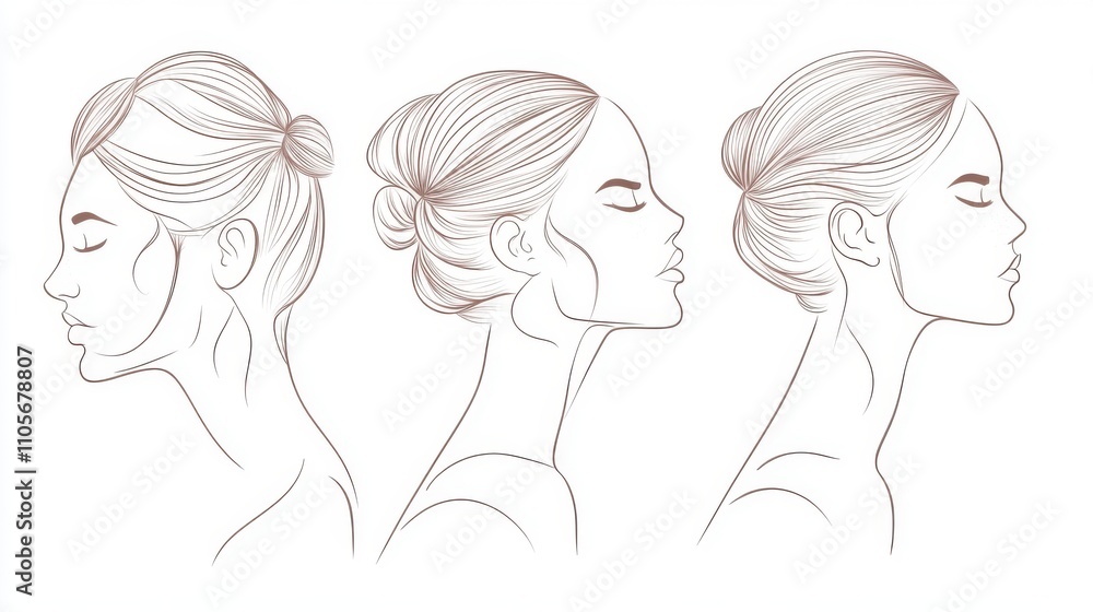 Elegant Silhouette: The Beauty of Simplicity Elegant Silhouette: The Beauty of Simplicity