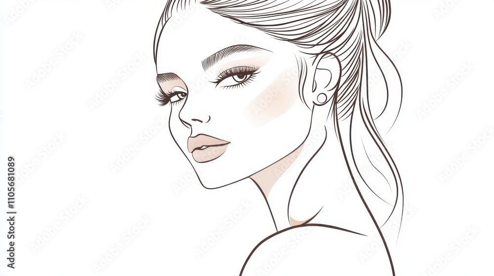 Elegant Silhouette: The Beauty of Simplicity Elegant Silhouette: The Beauty of Simplicity