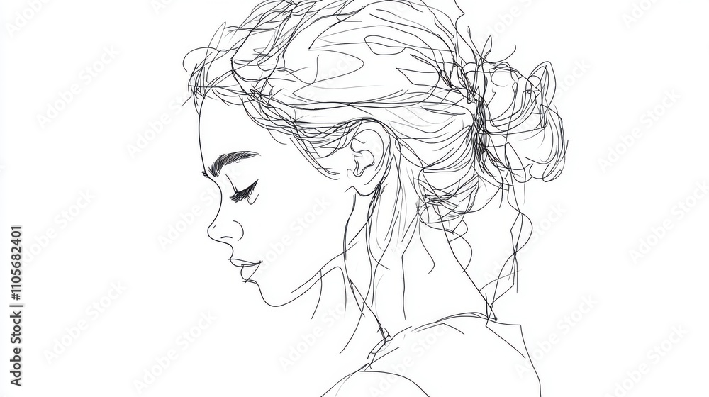 Elegant Silhouette: The Beauty of Simplicity Elegant Silhouette: The Beauty of Simplicity