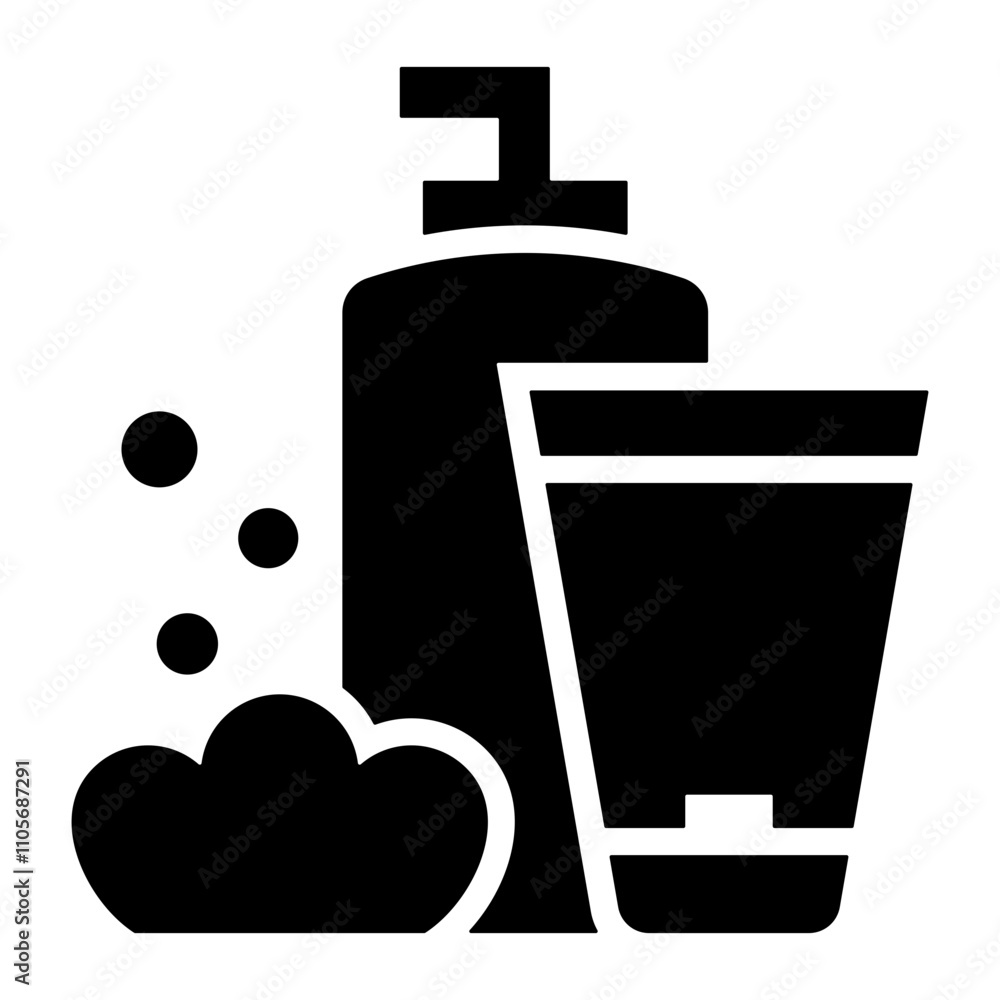 Obraz premium Cleanser Icon