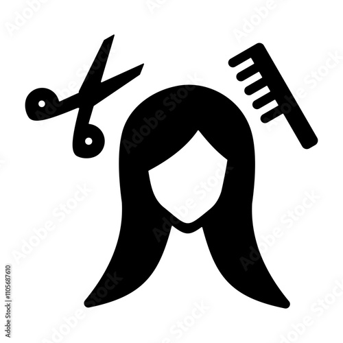 Hair Styling Icon