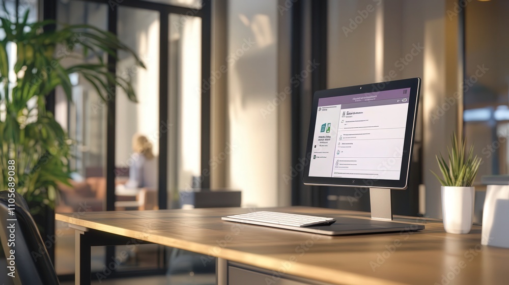 A flexible employee ID card system that integrates with a company HR management system, allowing for real-time updates on employee status, A flexible employee ID card system that integrates with a company HR management system, allowing for real-time updates on employee status,