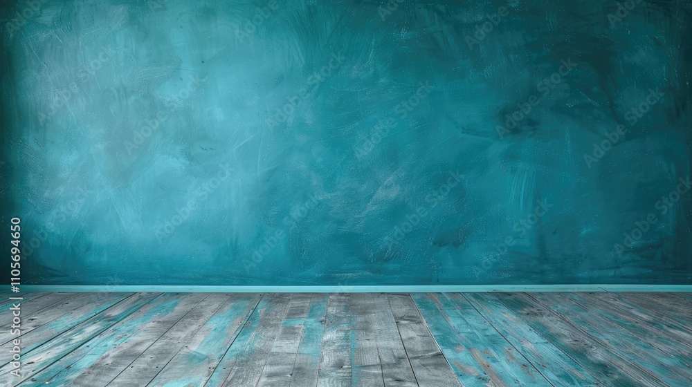 Blue backdrop with chalkboard texture and photo booth setting, including open space for texts. Blue backdrop with chalkboard texture and photo booth setting, including open space for texts.