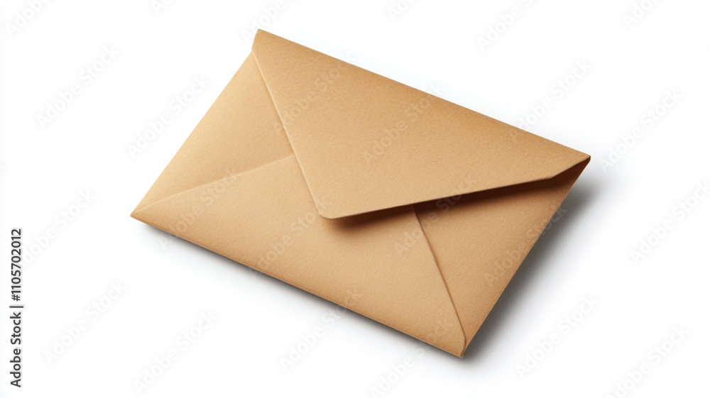 envelope isolated on a white background envelope isolated on a white background