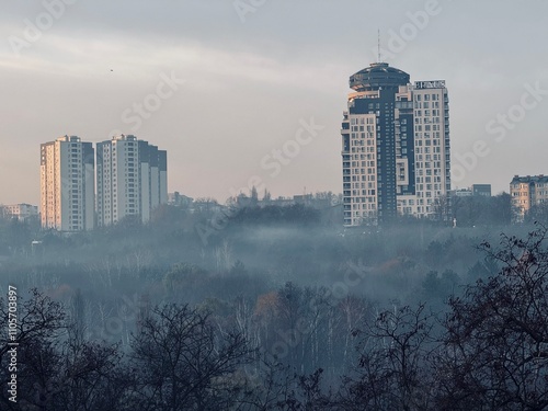 country skyline at sunset