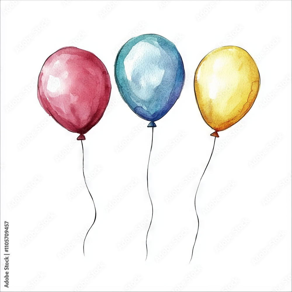 A cartoon of an anniversary party balloon set against a white background. A cartoon of an anniversary party balloon set against a white background.