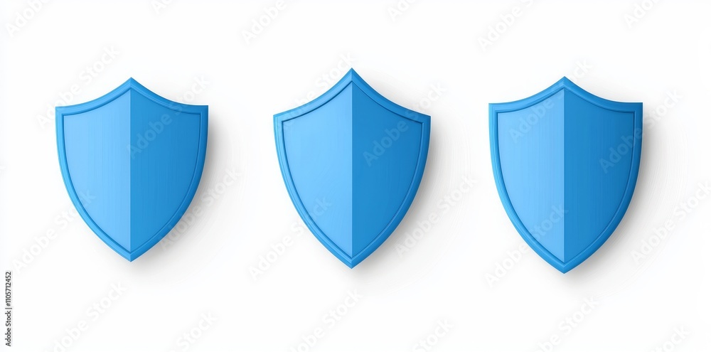 Glass shields realistic, modern illustrations. A transparent blue acrylic glass panel with reflection and glow, used as an award trophy or certificate template, is presented in a front side view and Glass shields realistic, modern illustrations. A transparent blue acrylic glass panel with reflection and glow, used as an award trophy or certificate template, is presented in a front side view and