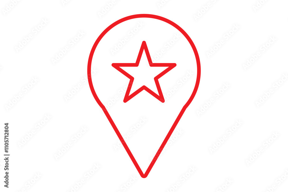 map pin vector logo template, locator icon map pin vector logo template, locator icon