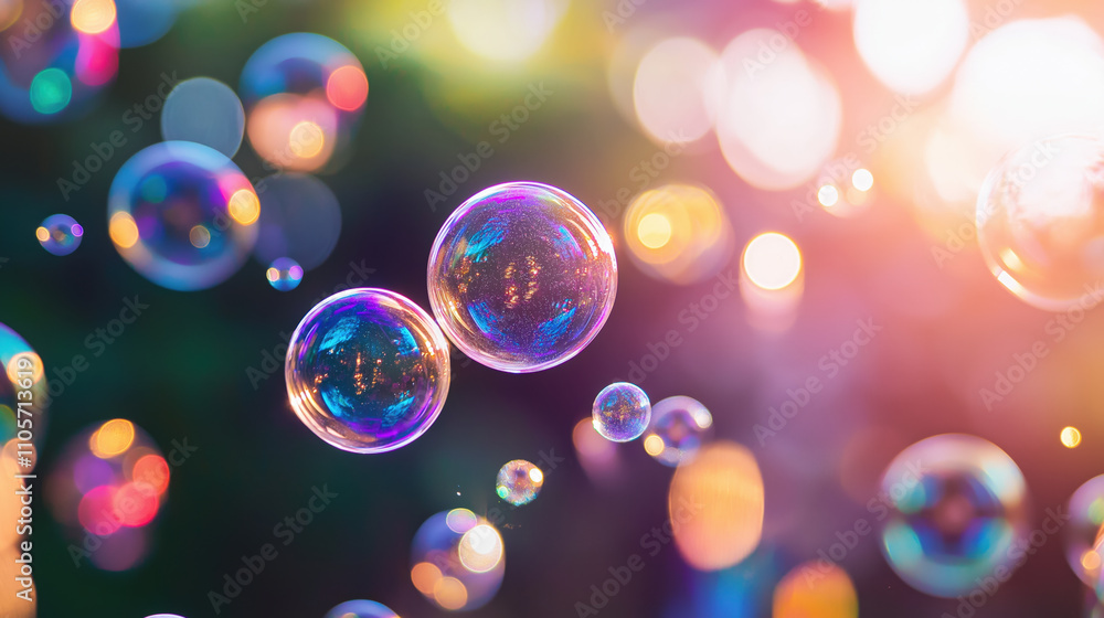 Bubbles float effortlessly through a vibrant backdrop, reflecting a spectrum of colors that evokes laughter and nostalgia in a playful, sunlit setting. Bubbles float effortlessly through a vibrant backdrop, reflecting a spectrum of colors that evokes laughter and nostalgia in a playful, sunlit setting.