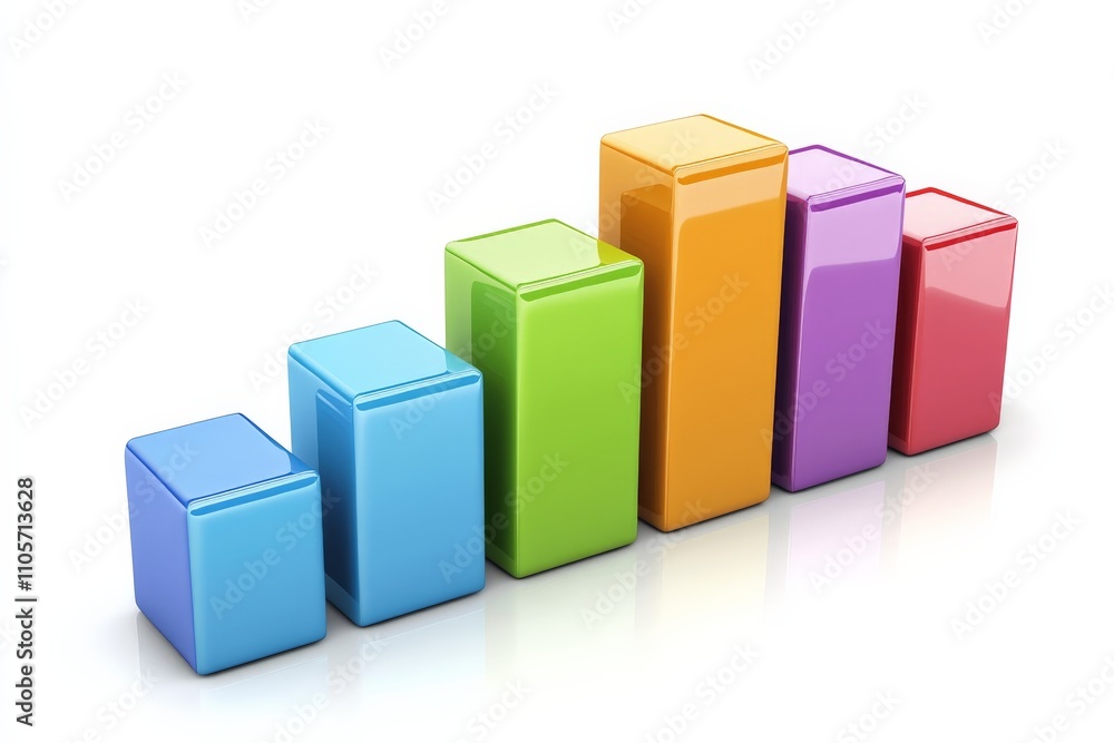 This image features a series of colorful, ascending bars, symbolizing growth and progress in a systematic and visually appealing abstract representation. This image features a series of colorful, ascending bars, symbolizing growth and progress in a systematic and visually appealing abstract representation.