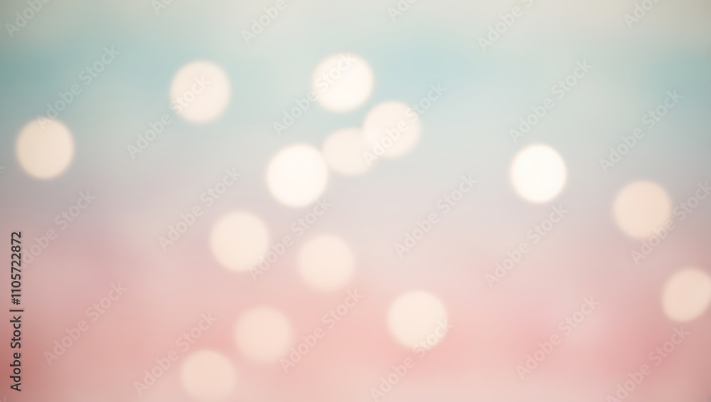 Abstract Pastel Background with Soft Light Bokeh Abstract Pastel Background with Soft Light Bokeh