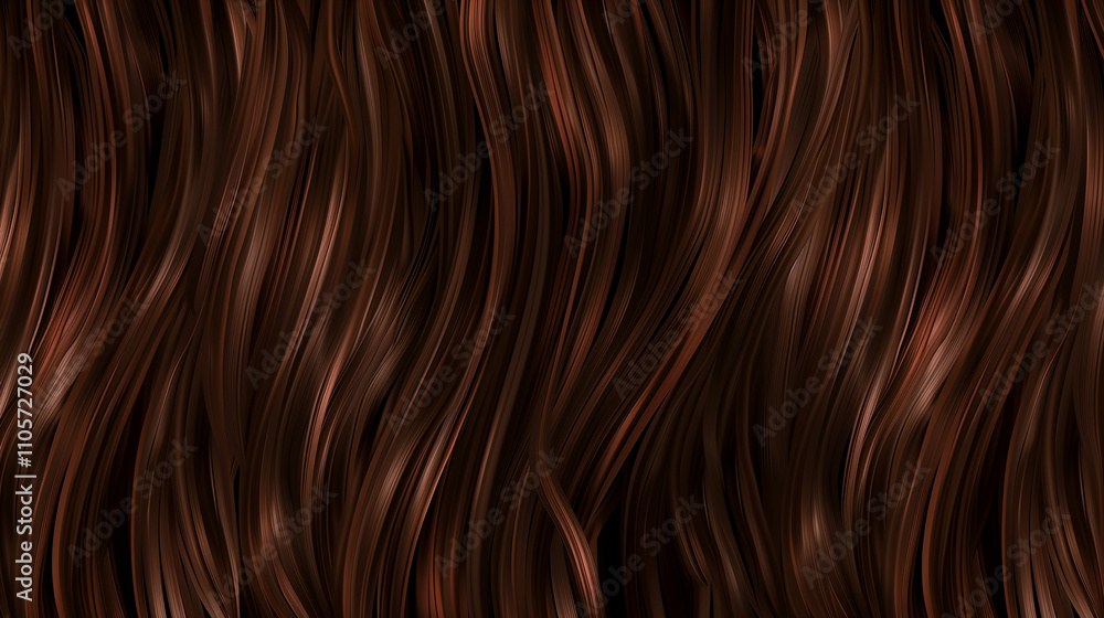 A long brown hair with a shiny and smooth texture. The hair is long and flowing, and it is a woman's hair. The hair is styled in a way that it looks like it is moving A long brown hair with a shiny and smooth texture. The hair is long and flowing, and it is a woman's hair. The hair is styled in a way that it looks like it is moving