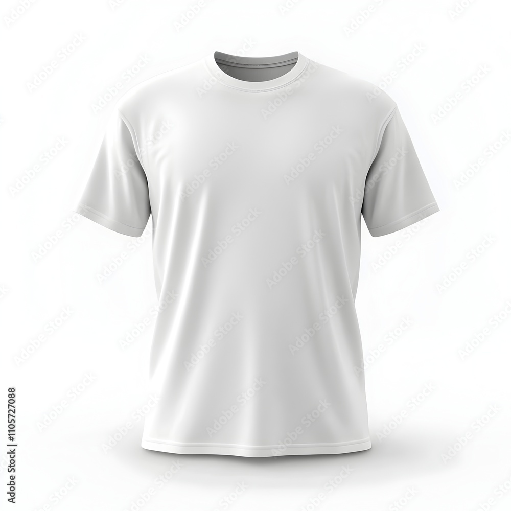 Clean and Minimalist Blank White T Shirt Clothing Mockup for Business Advertising and Branding Clean and Minimalist Blank White T Shirt Clothing Mockup for Business Advertising and Branding